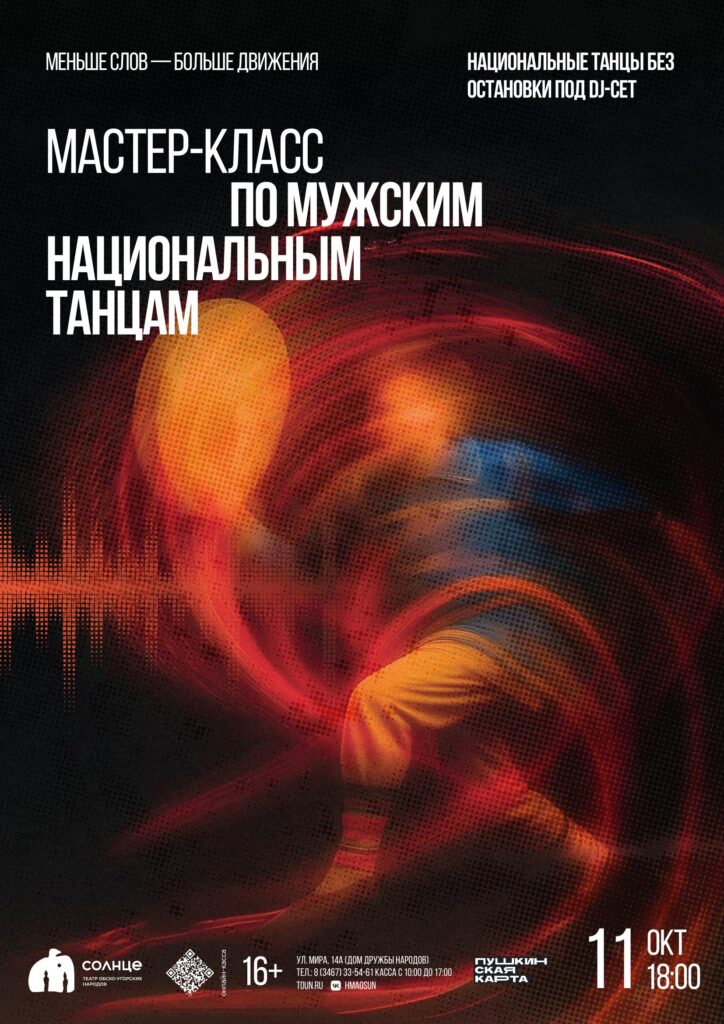 Афиша Мужские танцы